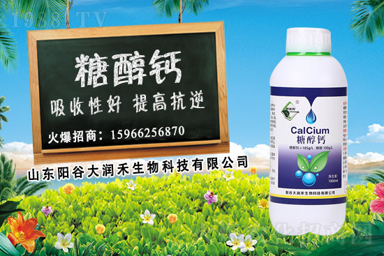 作物補(bǔ)鈣為什么要選擇糖醇鈣?糖醇鈣使用時(shí)期及使用效果!