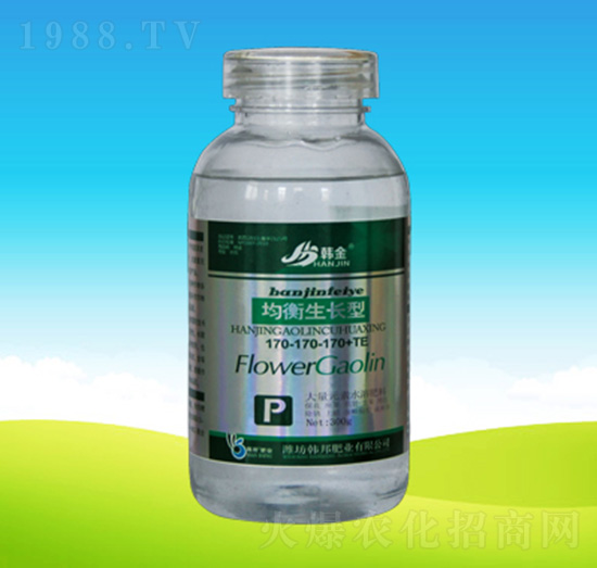均衡生長(zhǎng)型大量元素水溶肥料170-170-170+TE（300g）-韓邦肥業(yè)