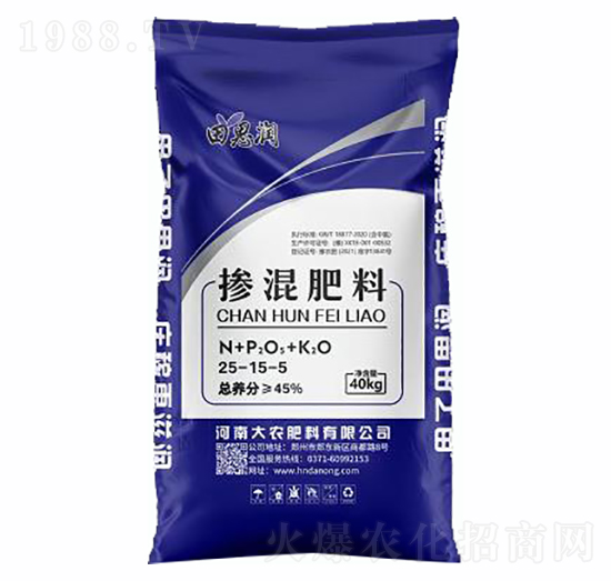 摻混肥料25-15-5-田思潤-大農(nóng)肥料